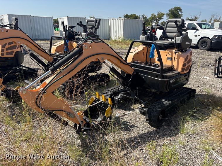 image for item ET0432 2024 Erie EM15 mini excavator