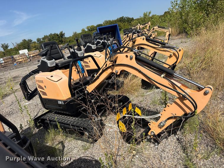 image for item ET0432 2024 Erie EM15 mini excavator