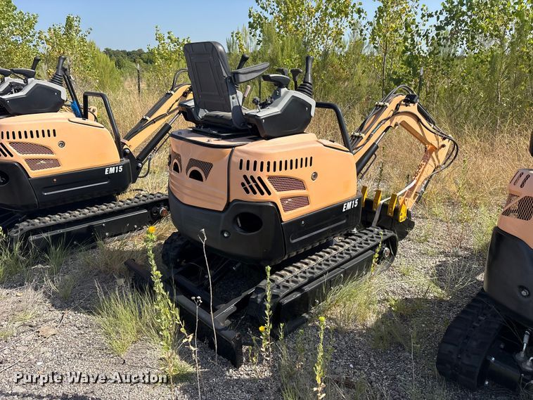 image for item ET0432 2024 Erie EM15 mini excavator