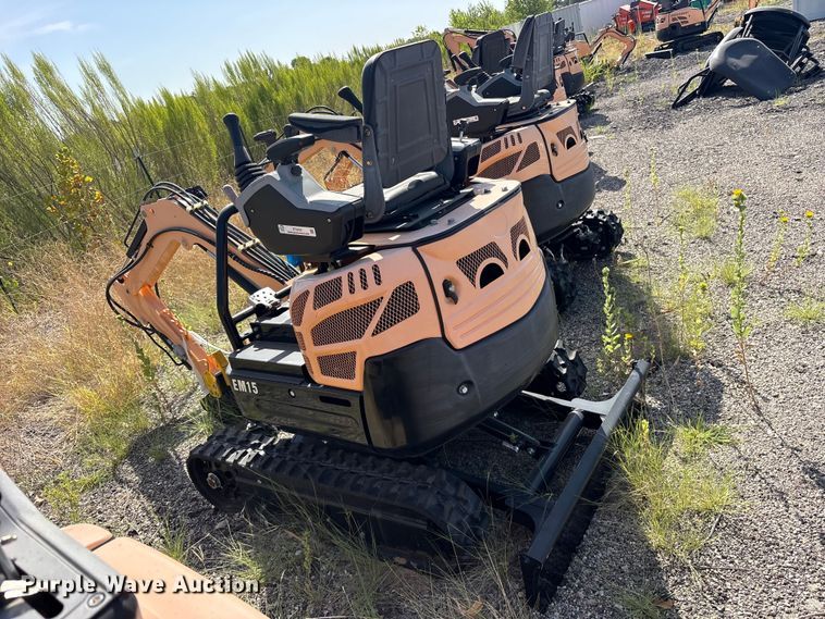 image for item ET0432 2024 Erie EM15 mini excavator