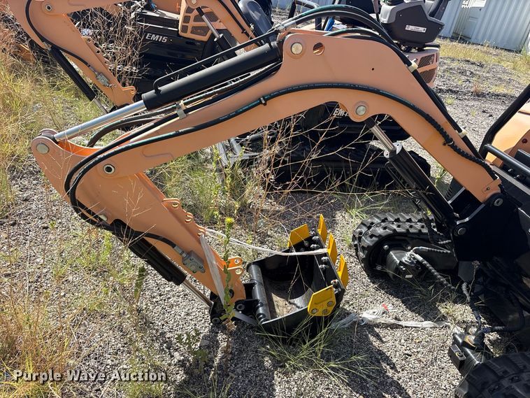 image for item ET0432 2024 Erie EM15 mini excavator