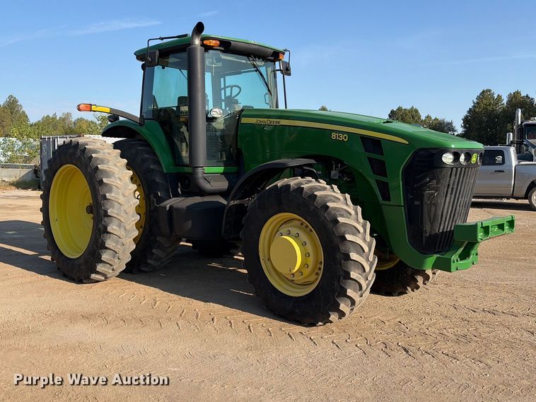 image for item EV6127 2007 John Deere 8130 MFWD tractor