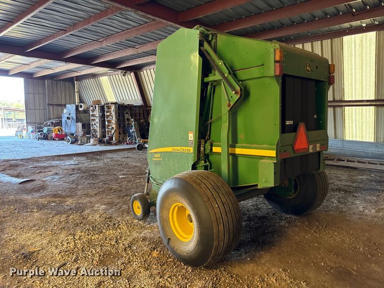 image for item EV6137 2013 John Deere 469 round baler