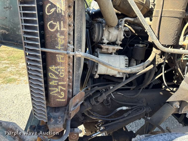 image for item EV6139 1981 GMC grain truck with grain trailer