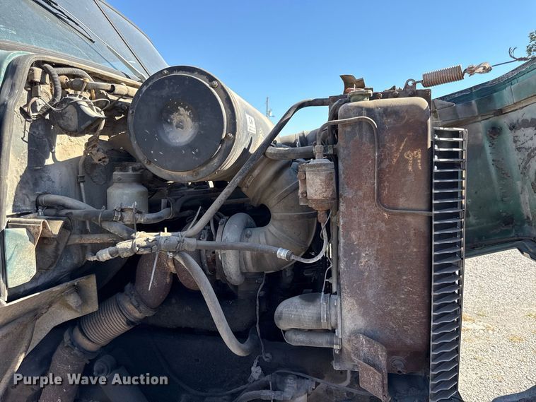 image for item EV6139 1981 GMC grain truck with grain trailer