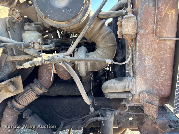 image for item EV6139 1981 GMC grain truck with grain trailer