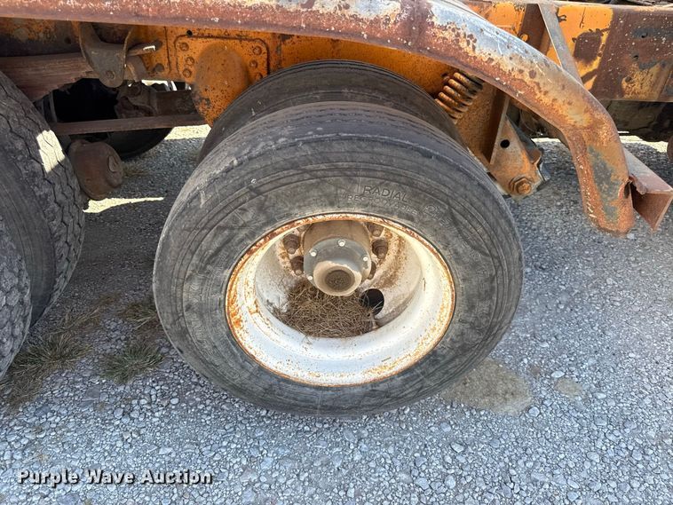 image for item EV6139 1981 GMC grain truck with grain trailer