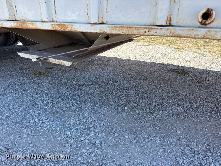 image for item EV6139 1981 GMC grain truck with grain trailer