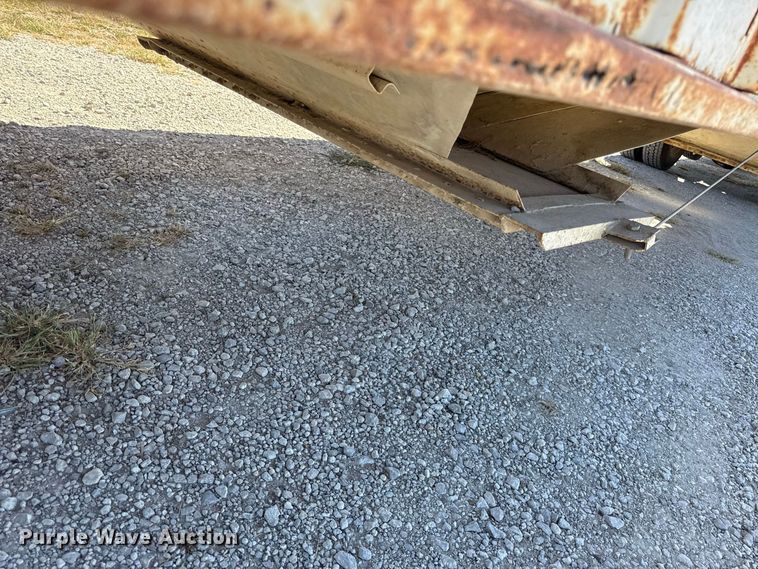 image for item EV6139 1981 GMC grain truck with grain trailer