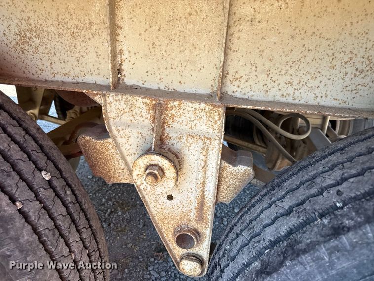 image for item EV6139 1981 GMC grain truck with grain trailer