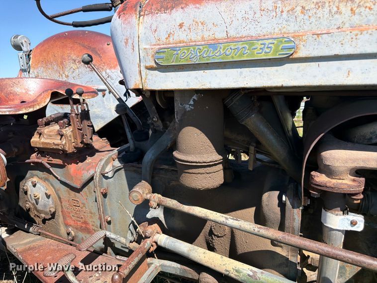 image for item EW2191 1955 Ferguson TO-35 tractor