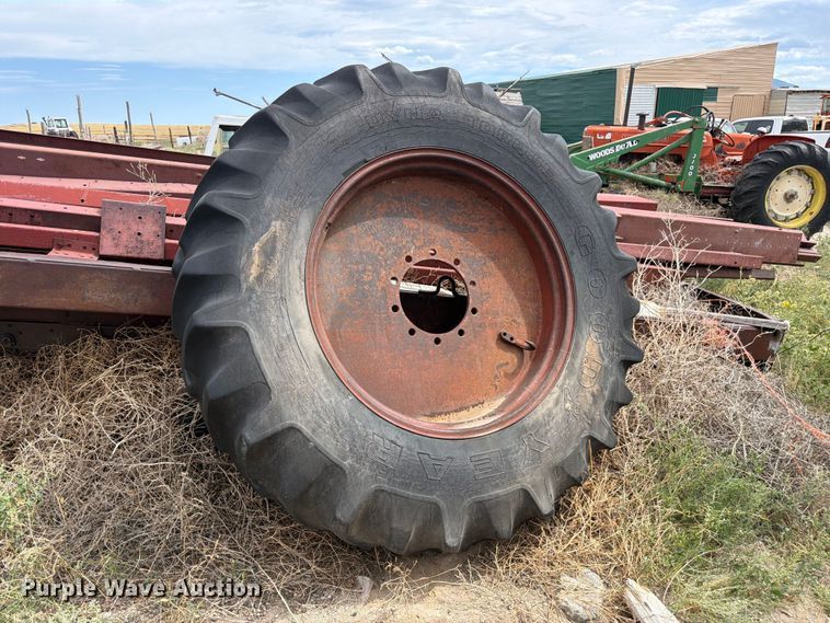 image for item EW2207 (2) Goodyear tractor tires