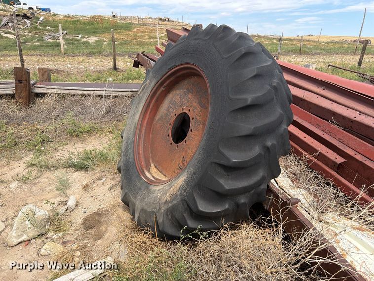 image for item EW2207 (2) Goodyear tractor tires