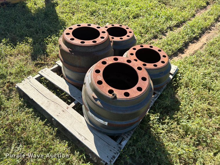 (6) brake drums