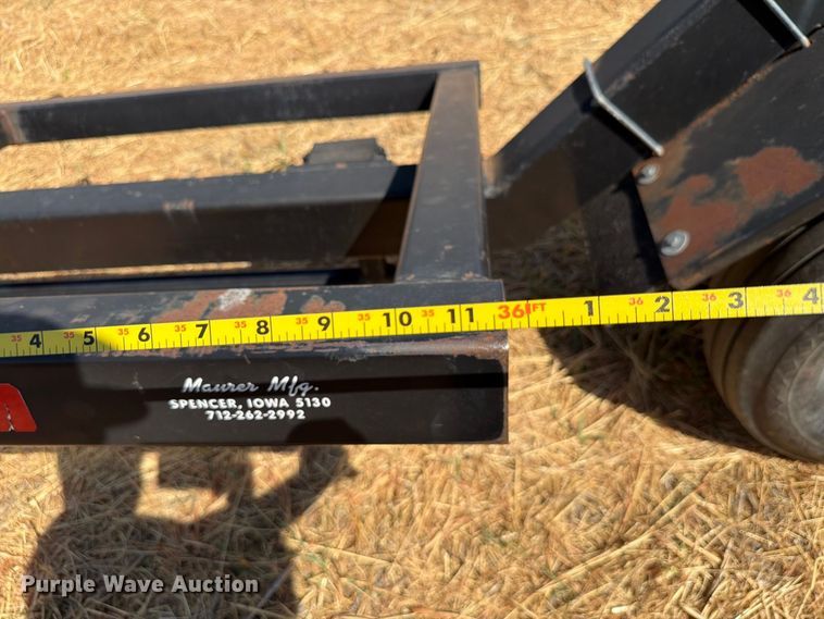 image for item EW8837 2004 Maurer Manufacturing header trailer