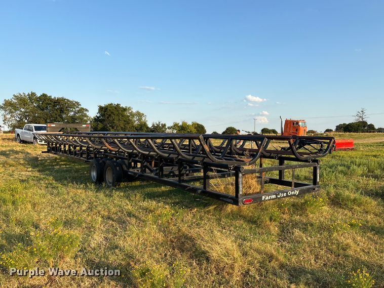 image for item EX0028 Industrias America 20X4 hay bale trailer