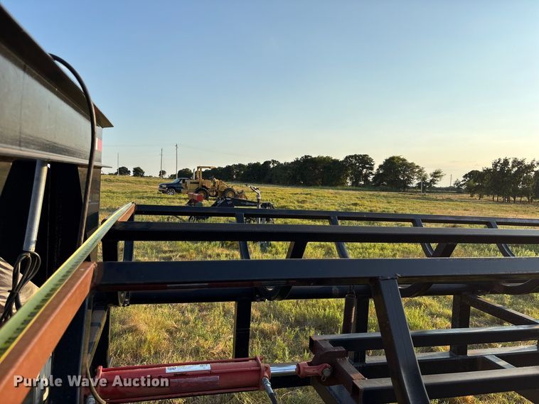 image for item EX0028 Industrias America 20X4 hay bale trailer