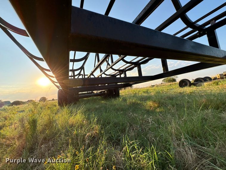 image for item EX0028 Industrias America 20X4 hay bale trailer