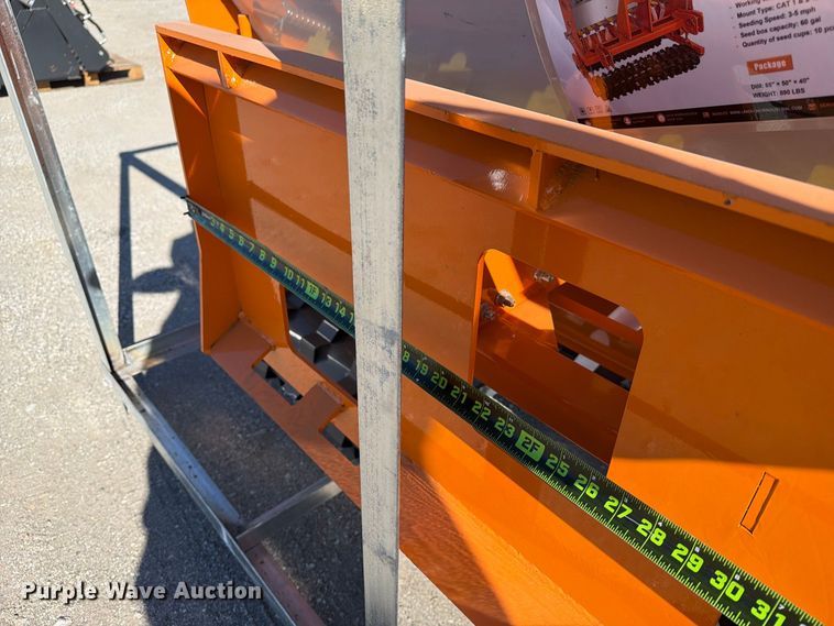 image for item EX4209 2026 LandHonor SD-22-72W skid steer seeder
