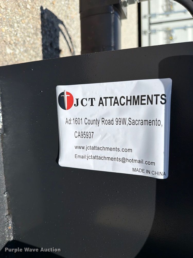 image for item EX4217 JCT Attachments skid steer tiller