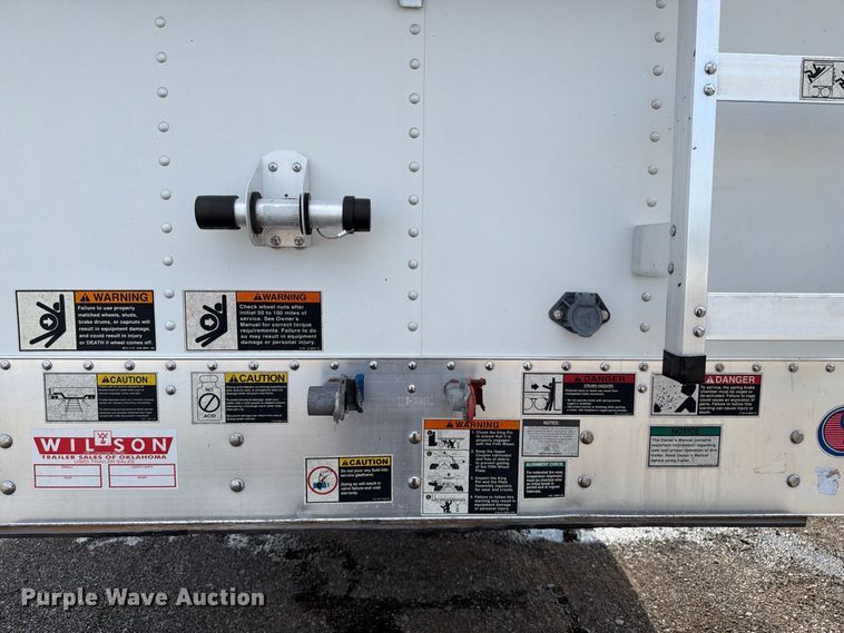 image for item FB5064 2015 Wilson Trailer DWH-550 grain trailer