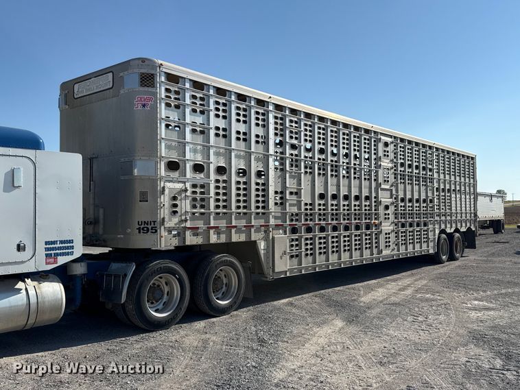 image for item FC4251 2014 Wilson Silver Star PSDCL-402P livestock trailer