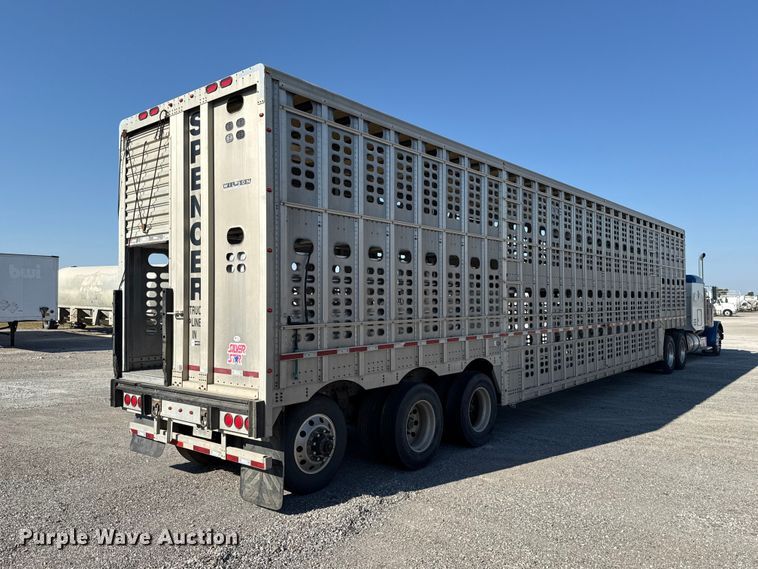 image for item FC4251 2014 Wilson Silver Star PSDCL-402P livestock trailer