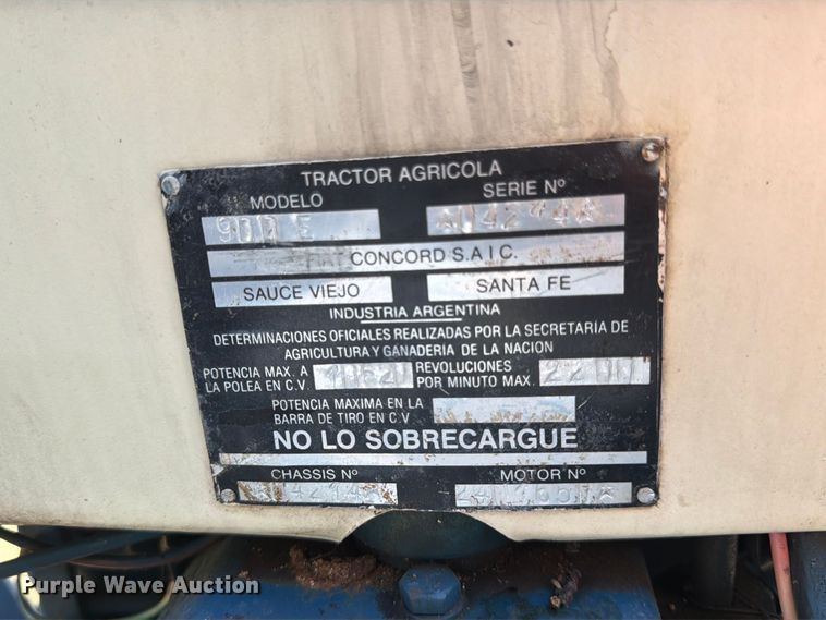 image for item FK3399 Fiat 900E tractor