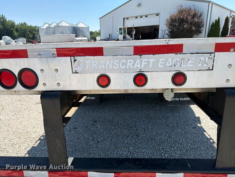 image for item FK4071 2006 Transcraft flatbed trailer