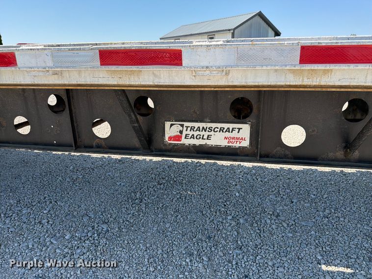 image for item FK4071 2006 Transcraft flatbed trailer