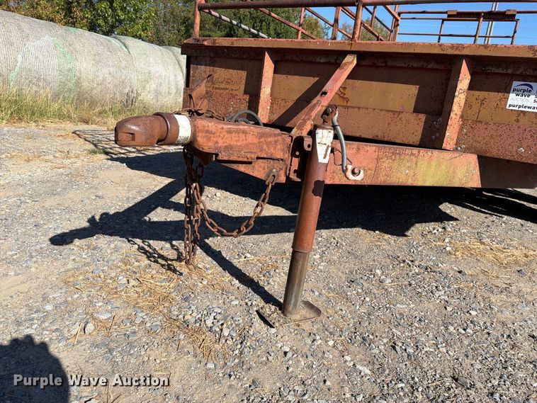 image for item FK5107 Shop Built livestock trailer