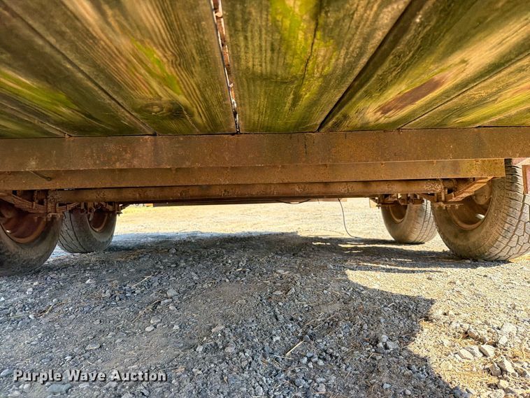 image for item FK5107 Shop Built livestock trailer