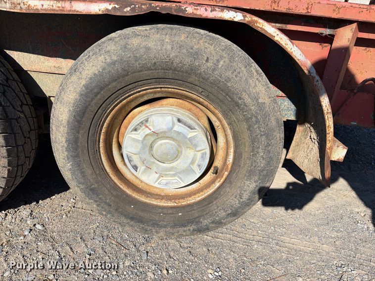 image for item FK5107 Shop Built livestock trailer