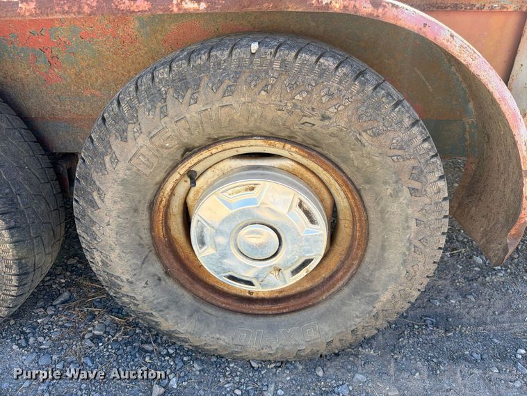 image for item FK5107 Shop Built livestock trailer