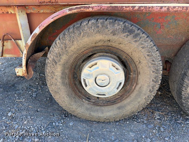 image for item FK5107 Shop Built livestock trailer