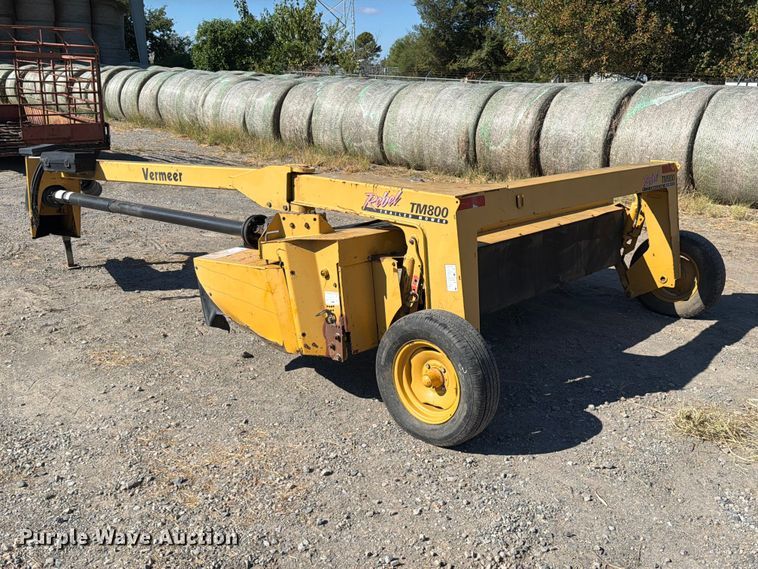 image for item FK5110 2007 Vermeer Rebel TM800 disc mower