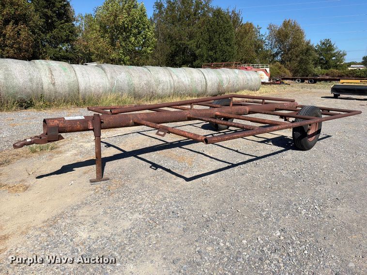 image for item FK5116 Shop Built hay bale trailer