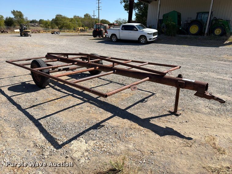 image for item FK5116 Shop Built hay bale trailer