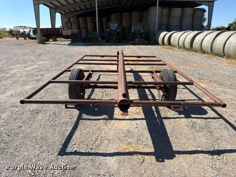 image for item FK5116 Shop Built hay bale trailer