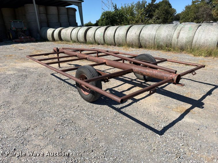 image for item FK5116 Shop Built hay bale trailer