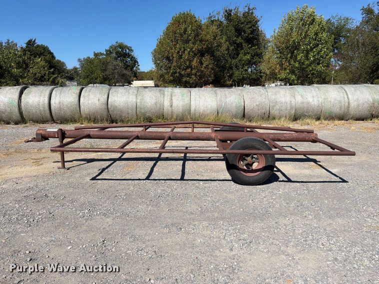 image for item FK5116 Shop Built hay bale trailer