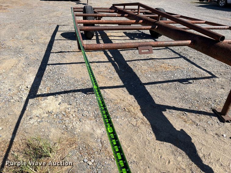 image for item FK5116 Shop Built hay bale trailer