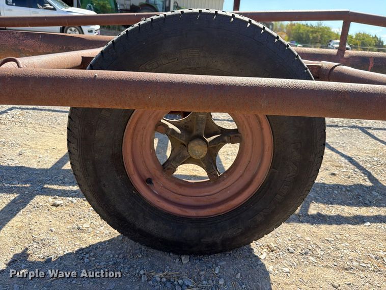image for item FK5116 Shop Built hay bale trailer