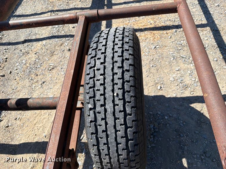 image for item FK5116 Shop Built hay bale trailer