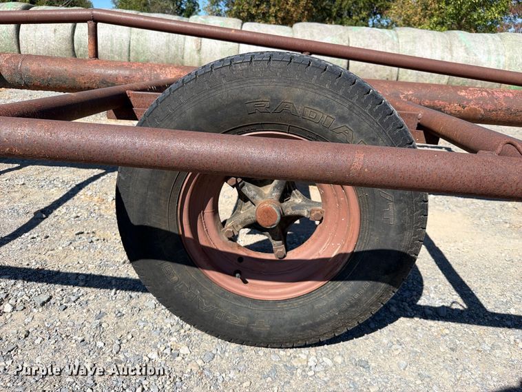 image for item FK5116 Shop Built hay bale trailer