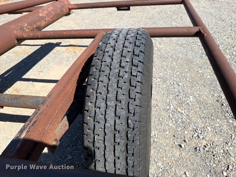 image for item FK5116 Shop Built hay bale trailer