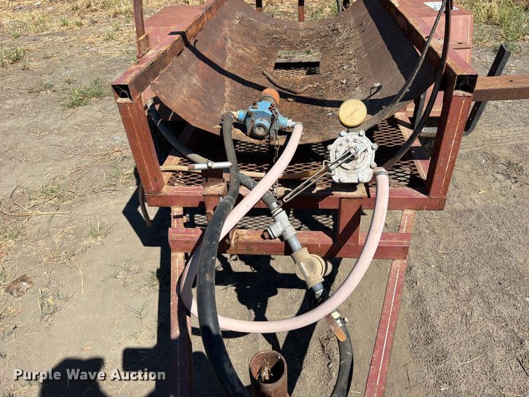 image for item FK5118 Shop Built tank trailer