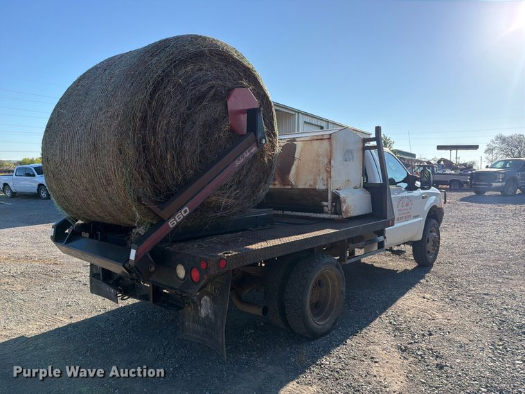 image for item FK5121 2003 Ford F550 flatbed truck
