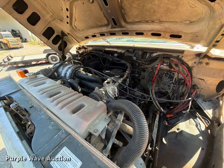 image for item FK5122 1992 Ford F700 dump flatbed truck