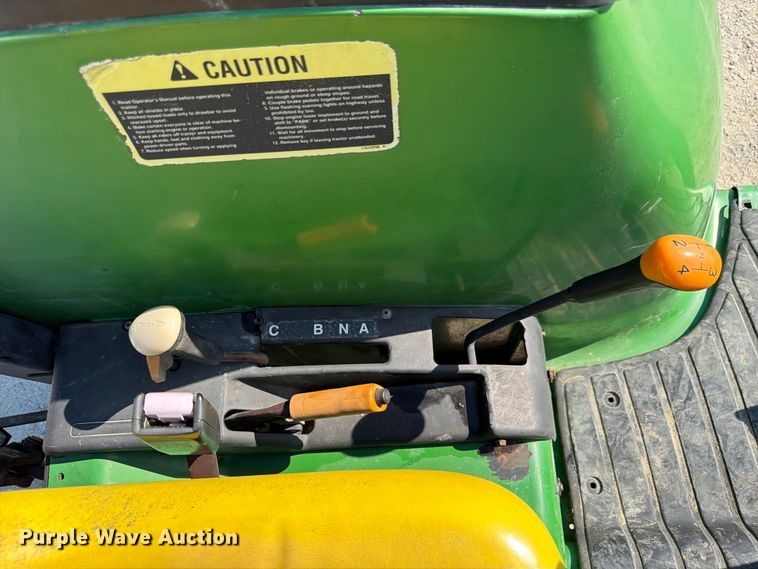 image for item FU0506 John Deere 4700 MFWD tractor